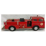 24-Inch Tin Lithograph Texaco Fire Chief Toy Fire Truck