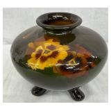 6″ x 5 1/2″ Weller Louwelsa Vase Artist Signed