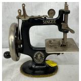 Singer Cast Iron Hand-Crank Miniature Sewing Machine
