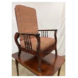 Early Morris Chair by S.A. Cook & Co., Medina, NY, Patented 1901