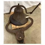 Number 3 Crystal Cast-Iron Primitive Bell with Yoke