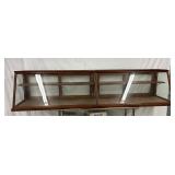 8-Foot Oak Country Store Showcase