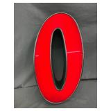 Early Lighted Letter O,