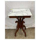 Marble-Top Eastlake Table 