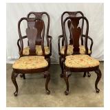 Four Mahogany Dining Chairs 