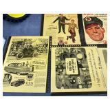 Hudson, Pontiac, Kaiser Frazer, Ford (Thunderbird), and oil companies like Texaco and Mobil