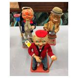 Vintage Mechanical Tin Toys