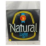 Anheuser-Busch Natural Light Beer 18-Inch Illuminated Sign
