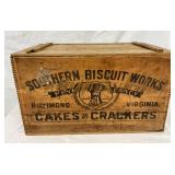 Wooden Advertising Crate for Southern Biscuit Works, Richmond, Virginia, Cakes & Crackers