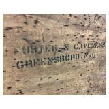 ‘Foster & Caviness, Greensboro, N.C.’ 