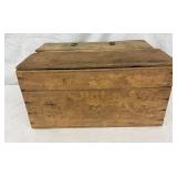 Wooden Round Sugar Cake Crate, 22in x 14in