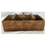F. Lorillard Company ‘Climax Tobacco’ Wooden Divider Box, 13in by 7in
