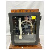 General Electric Demand Meter in Metal Case, 11in by 7in