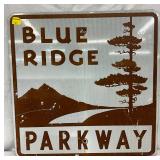 24-Inch Blue Ridge Parkway Reflective Metal Sign