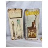 Emb. Royal Crown & Camel Thermometers 