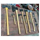 Collection  of Axes & Hatchets 