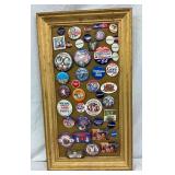 COLLECTION OF POLITICAL BUTTONS 