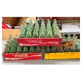 COCA-COLA DRINK CRATES W/BOTTLES 