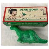 Green Sinclair Dino Soap with Original Box