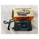 Technicolor Techni-Pak-1 Camera with Chevrolet Vega Promotional Packaging