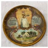 Baker’s Breakfast Cocoa Advertising Tin Tray, Circa Early 20th Century