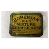 Bohemian Plug Mixture Tin Can by Surbrug Co., Richmond, VA
