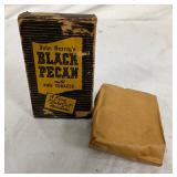 Early 1926 John Surrey’s Black Pecan Mild Pipe Tobacco Cardboard Box with Contents