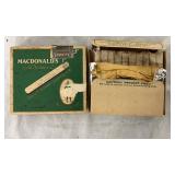 Complete Original Macdonald’s Gold Standard Cigarette Box