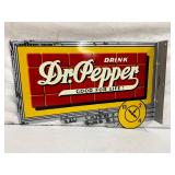 Dr Pepper 22 x 14-Inch Flange Sign, Steel Construction
