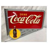 23 x 20″ Coca-Cola Flange Sign, Limited Production of 2,500 (2002)