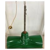 Green Enamel Station Light 