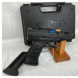 Walther SD 22 Magnum with 5-Inch Threaded Barrel and Case