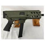 GForce Tactical 9mm Pistol with 6-Inch Threaded Barrel and Rail