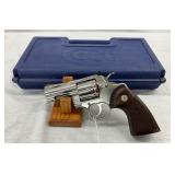 Colt Python .357 Magnum Revolver With 3” Barrel, Stainless Steel Finish, and Case new in box