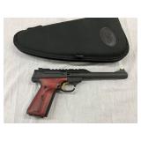 Browning Buck Mark .22 Long Rifle Pistol with Wood Grips 