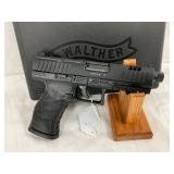 Walther WMP SD 5” Black .22 WMR Pistol, Never Fired