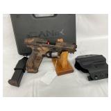 Canik TP9SF 9mm Semi-Automatic Pistol in Camouflage Finish with Accessories
