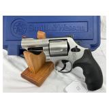 Smith & Wesson Model 69 .44 Magnum Stainless Steel Revolver, 2.75-Inch Barrel