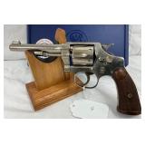 Smith & Wesson .32 Caliber Revolver with Checkered Wood Grips