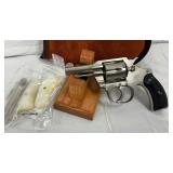 Colt Police Positive .32 Pocket Revolver, 1926, Nickel Finish