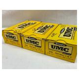 Three Boxes of UMC .38 Special Ammunition, 150 Rounds