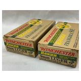 Two Boxes of Winchester Ranger 9mm Luger +P Frangible SF Ammunition
