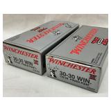 Two Boxes of Winchester 30-30 Winchester Ammunition, 150gr and 170gr Power-Point, 40 Rounds Total