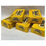 Five Boxes of Remington UMC 9mm Luger 250 Rounds Total