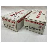 Two Boxes of Winchester .357 Magnum 110 GR. JHP Ammunition (100 Rounds)