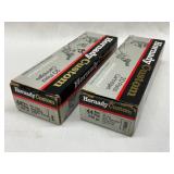Two Boxes of Hornady Custom .44 Magnum Pistol Cartridges, 40 Rounds Total