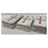 Three Boxes of Winchester 9mm Luger Ammunition (150 Rounds)