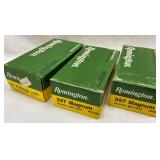 Three Boxes of Remington .357 Magnum Ammunition (150 Rounds)