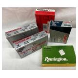 5 Ammunition Boxes: Winchester, Federal, and Remington, 12 Gauge Buckshot