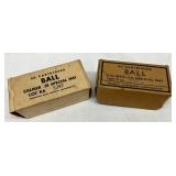 Two Boxes of .38 Special M41 Ball Cartridges, Lot RA 5397 and Lot FC